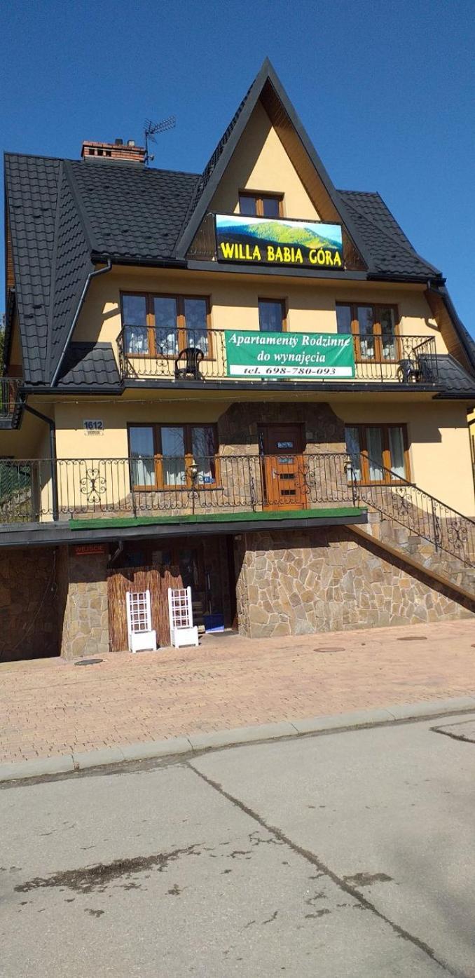 Willa Babia Gora Zawoja Exterior foto